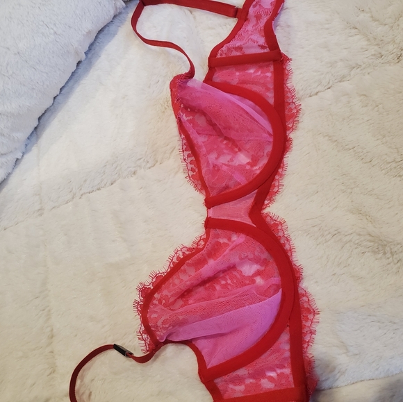 Fuchsia unlined bra - Picture 4 of 4